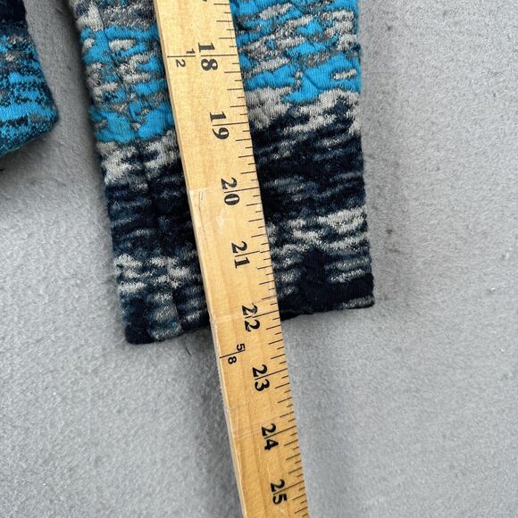 Fox’s Europe Knit Jacket Women’s 34 Blue Cotton Art To Wear Long Sleeve Pockets - Picture 8 of 16